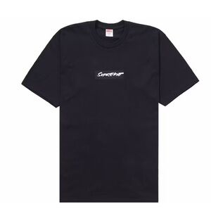 Supreme box logo Futura tee black size medium